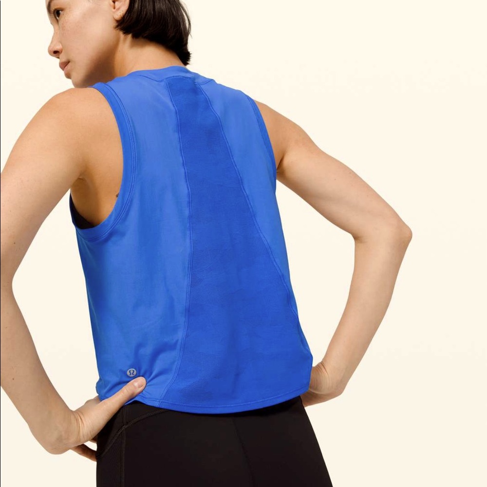 Lululemon Sheer Will *camo tank